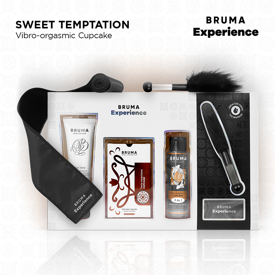 Bruma Xperience Sweet Temptation Kit Vibro Orgasmic American Cake - 2