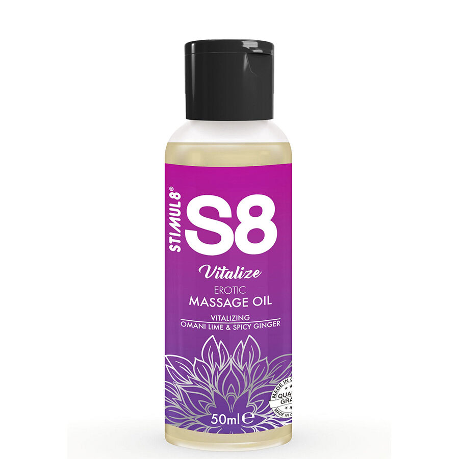 Stimul8 S8 Massage Oil Box 3 50 Ml - 3