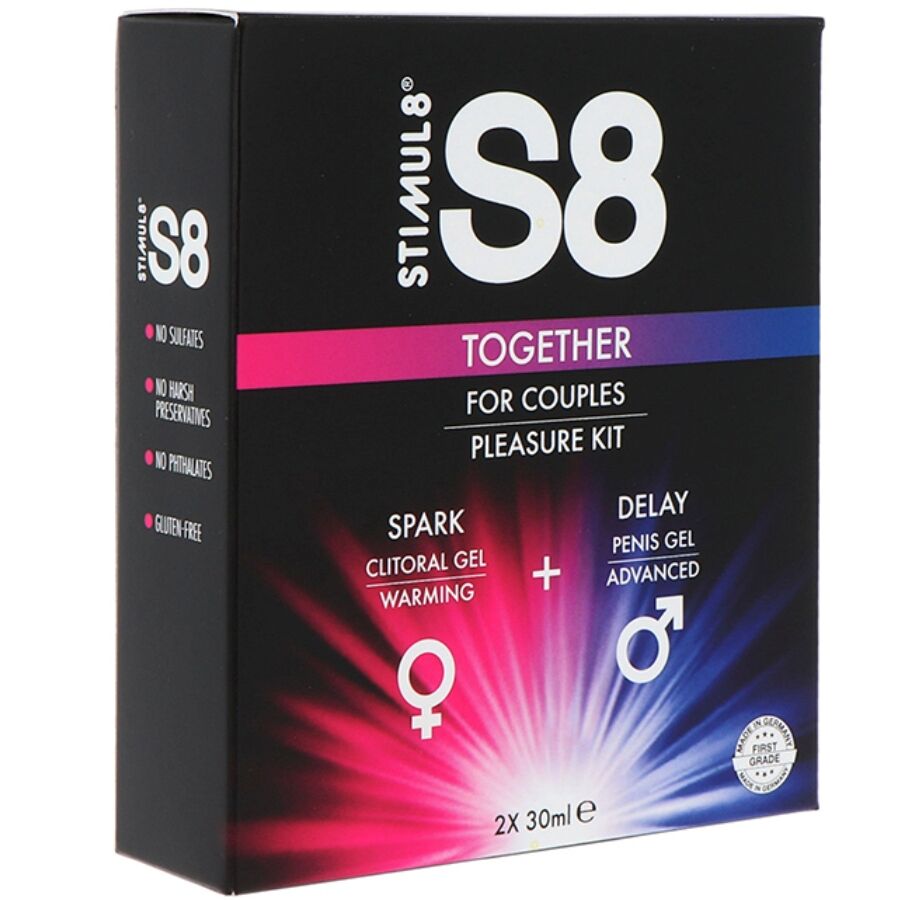 Stimul8 S8 Together Couple Kit 2 30 Ml