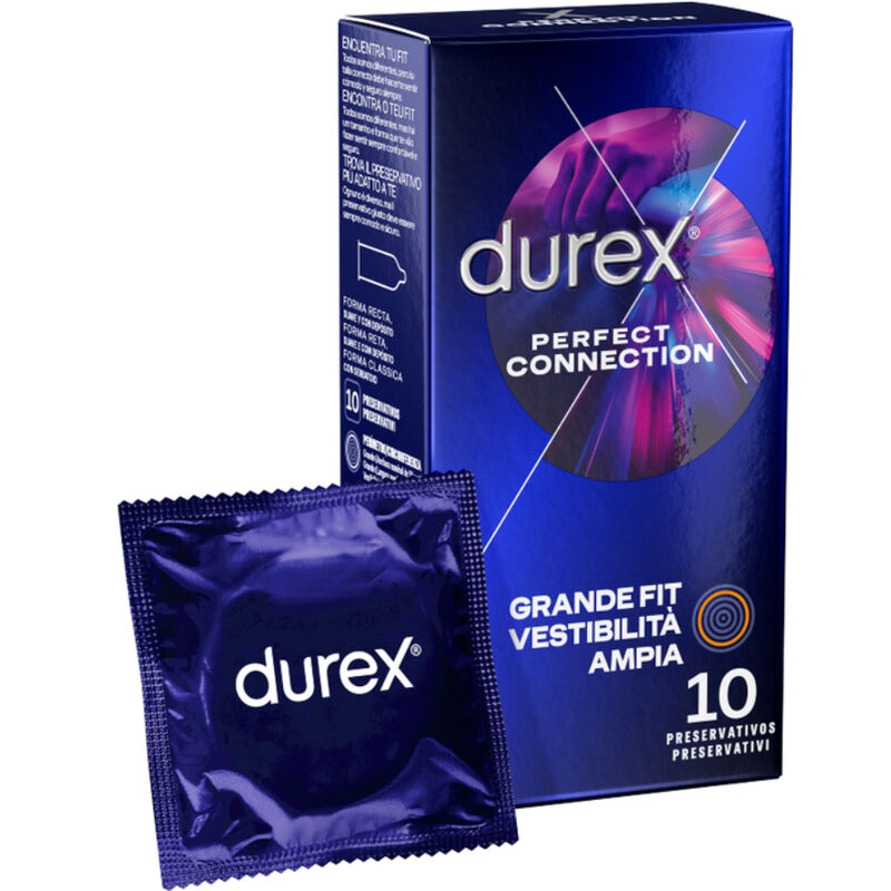 Durex Condoms Perfect Connection Silicone Extra Lubrification