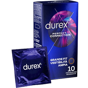 Durex Condoms Perfect Connection Silicone Extra Lubrification