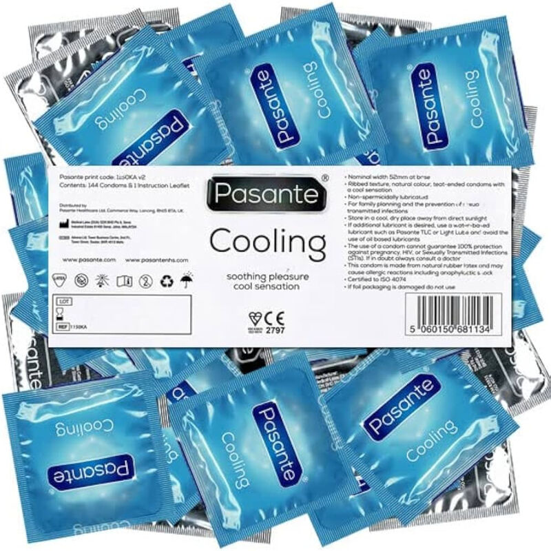 Pasante Condoms Cooling Effect Bag - 3