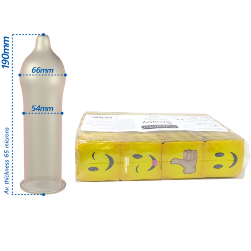 Pasante Condoms Smiley Bag - 2