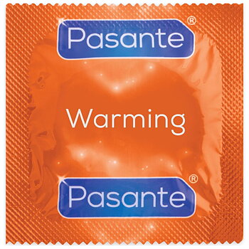 Pasante Condoms Warming Effect Bag