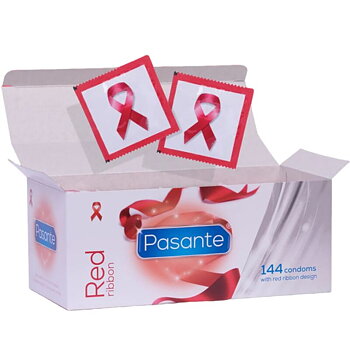 Pasante Condoms Ribbon
