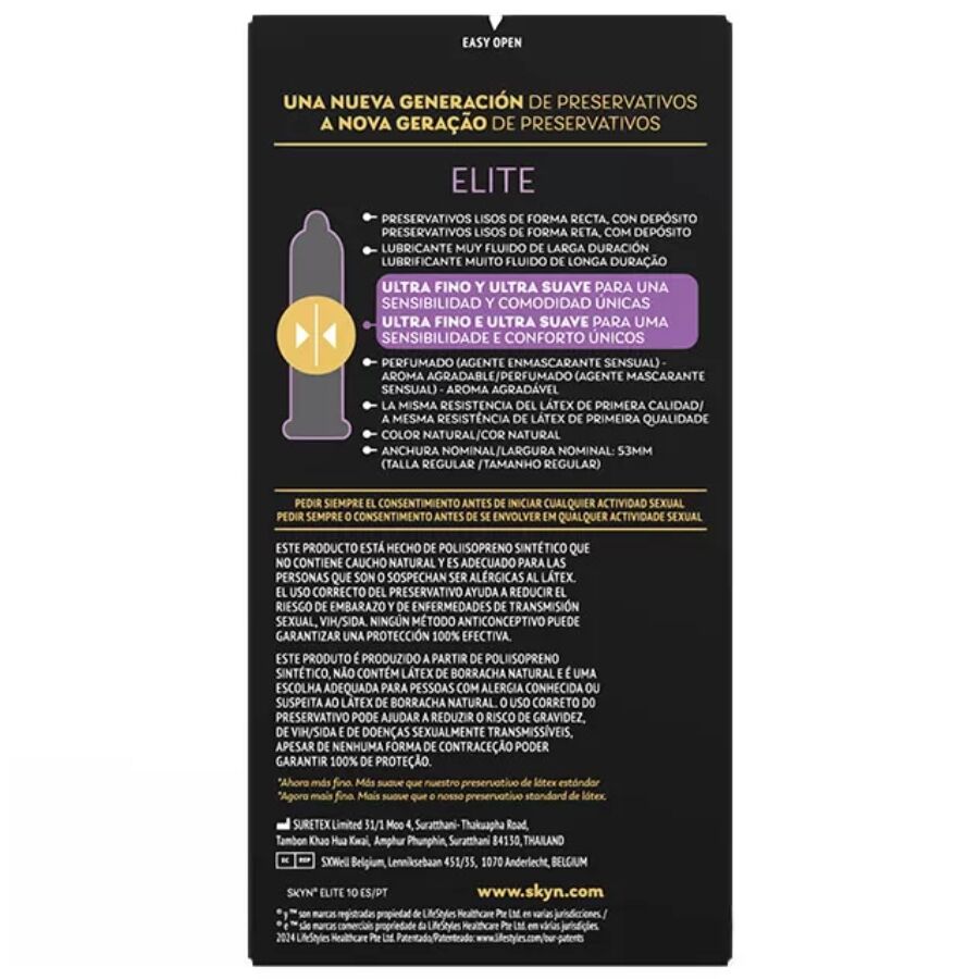Skyn Elite Ultra Thin Condoms - 2