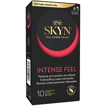 Skyn Intense Feel Textured Condom With Wavy Design