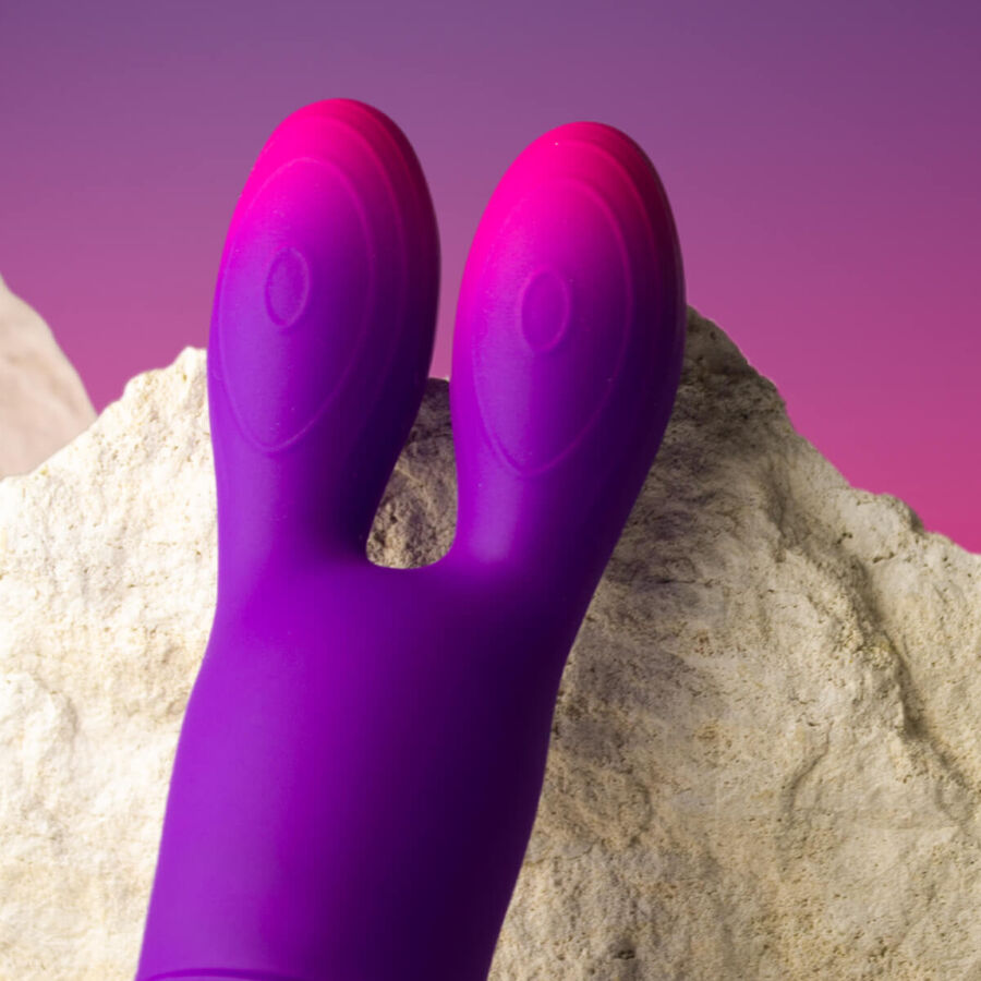 Rocks Off Glo Girl Bunny Flexible Vibrator - 5