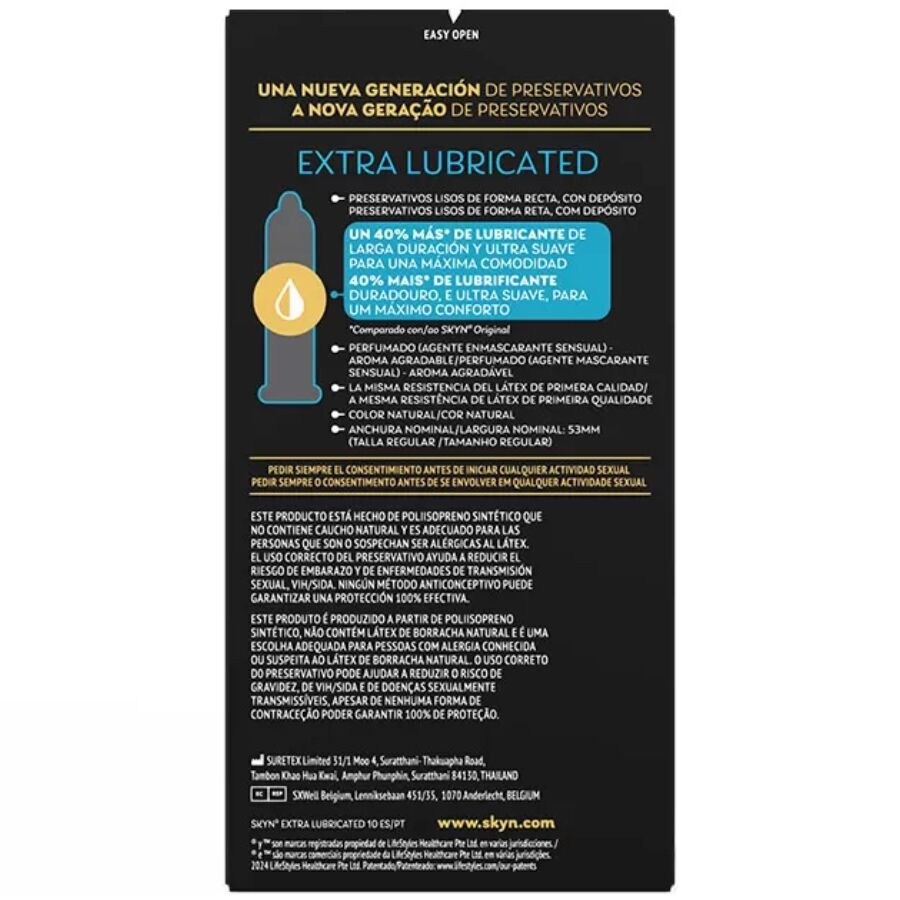 Skyn Extra Lubricated Condom - 2