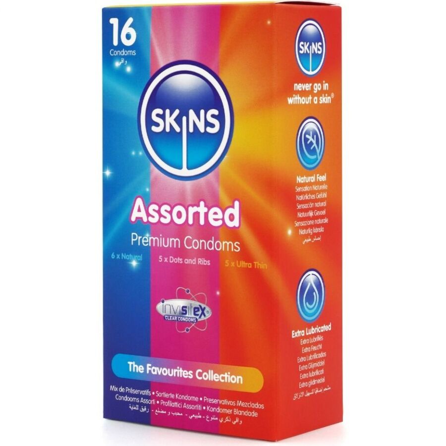 Skins Assorted Premium Condoms Pack 16 - 2