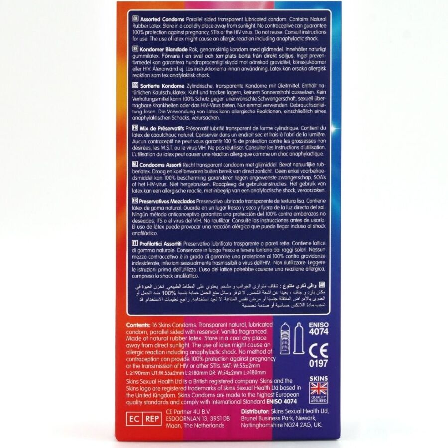 Skins Assorted Premium Condoms Pack 16 - 4