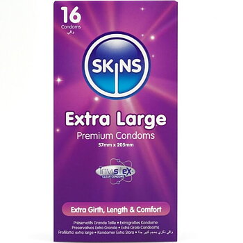 Skins Extra Large Premium Condoms Pack 16