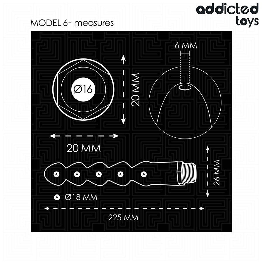 Addicted Toys Anal Cleaner With Adapter Model 6 - 5