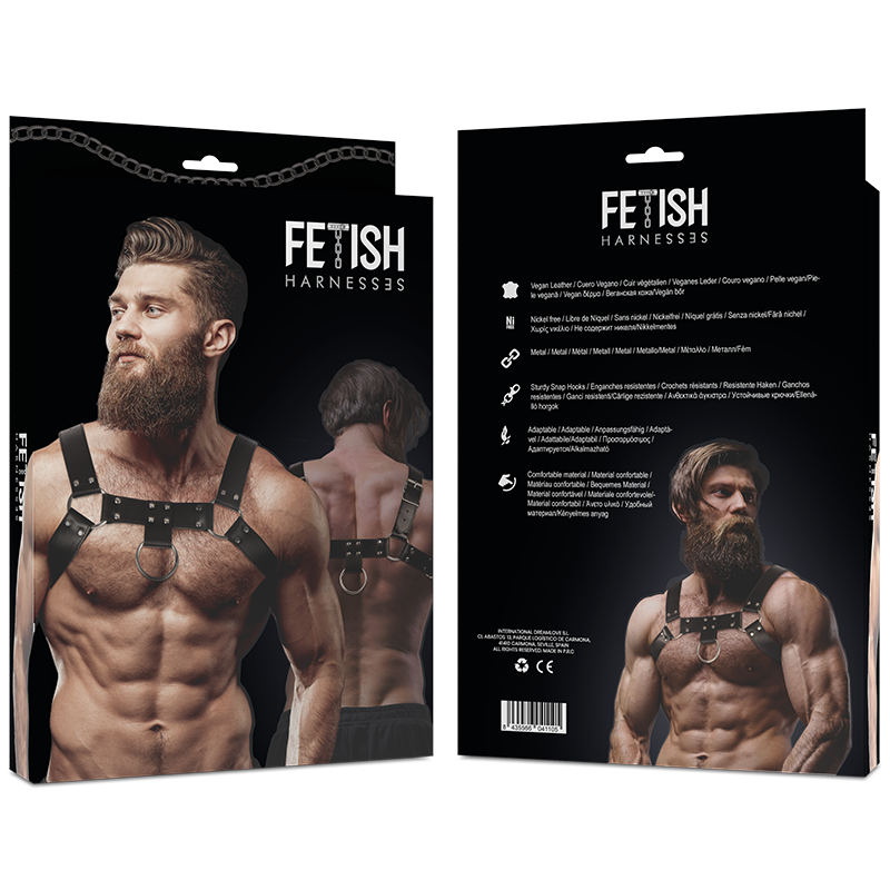 Fetish Submissive Attitude Leather Chest Sele