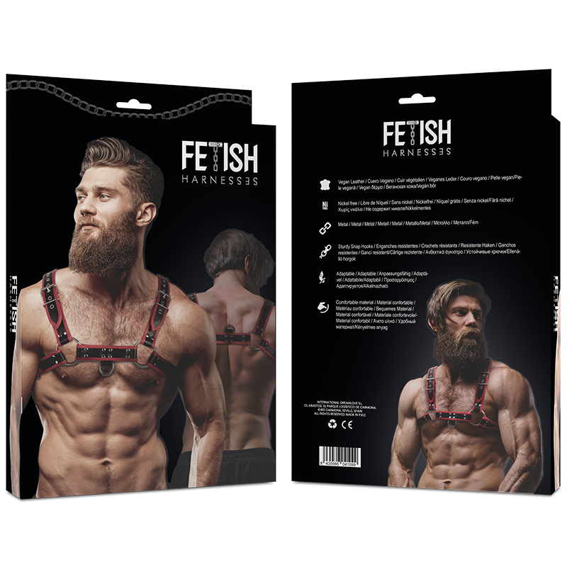 Fetish Submissive Attitude Leather Chest Sele - 2