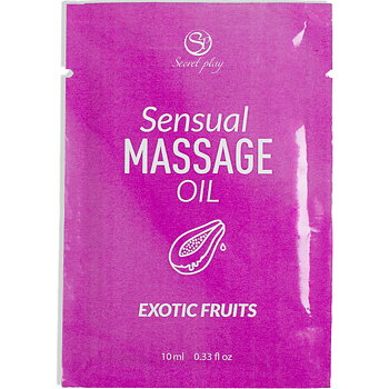 Secretplay Cosmetic Single Dose Exotic Fruits Massage Oil 10 Ml