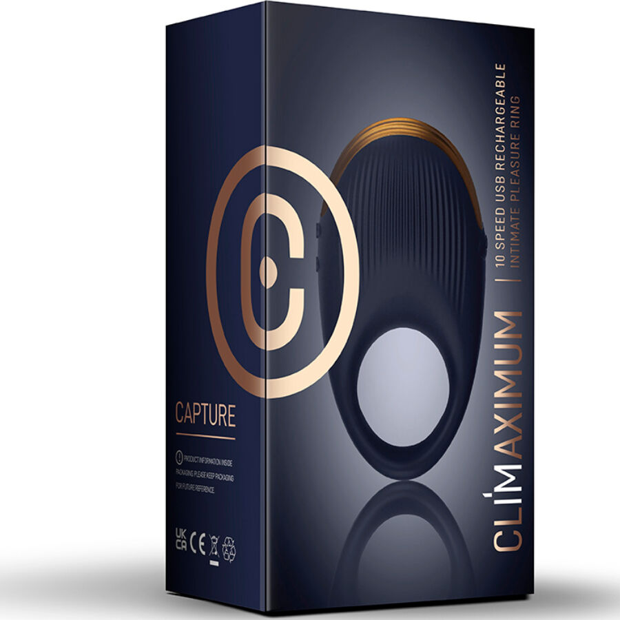 Climaximum Capture Sensory Cock Ring Vibrator - 3