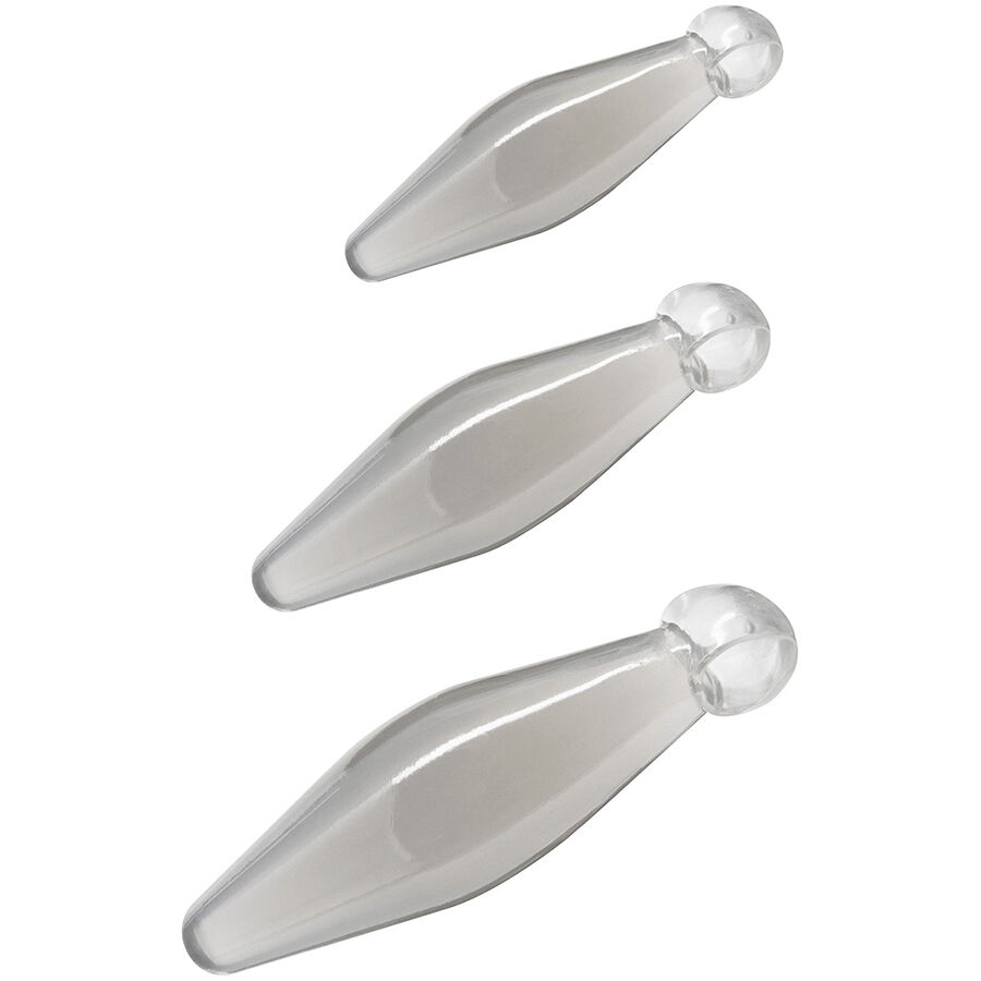 Toyjoy Anal Play 3 Piece Transparent Finger Rimmer