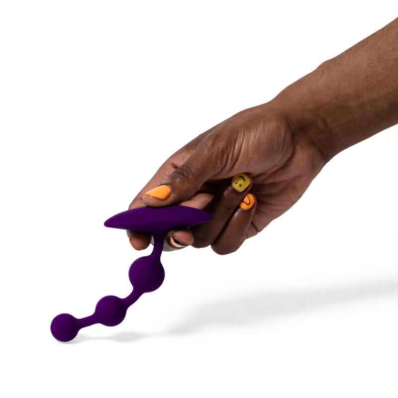 Romp Amp Flexible Silicone Anal Beads 12 5 CM - 5