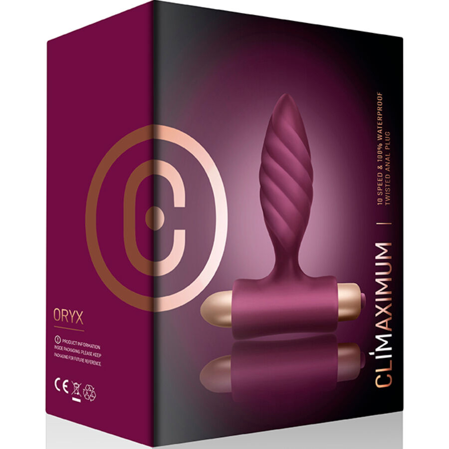Climaximum Oryx Twisted Anal Plug - 3