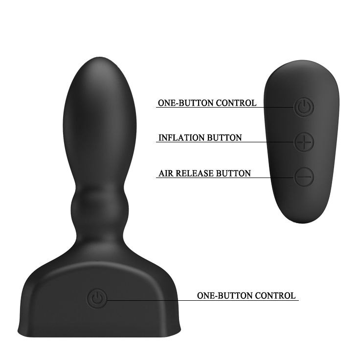 Anal Toys Pretty Love Marriel Prostatic Vibrator And Inflatable - 3