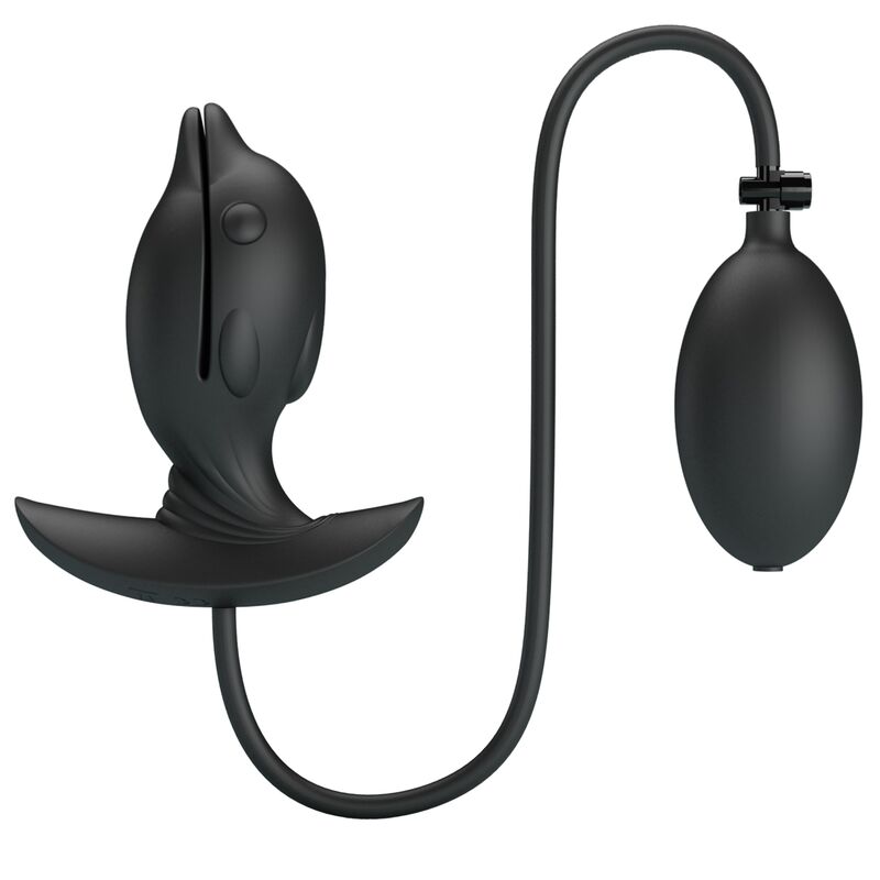 Anal Toys Pretty Love Inflatable Rechargeable Delfin Anal Plug