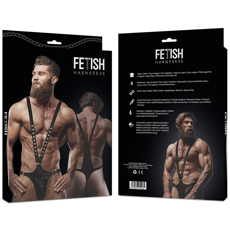 Fetish Submissive Attitude V-Shaped Leather Sele