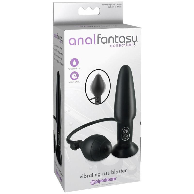 Anal Fantasy Plug Inflatable Vibrator - 3