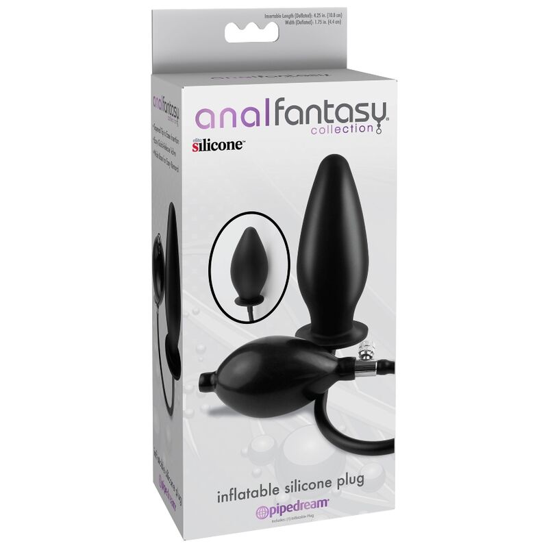 Anal Fantasy Inflatable Silicone Plug - 2