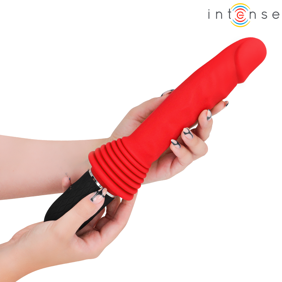 Intense High Tech Cynthia Fjärrstyrd Thrusting Vibrator With Heat - 4