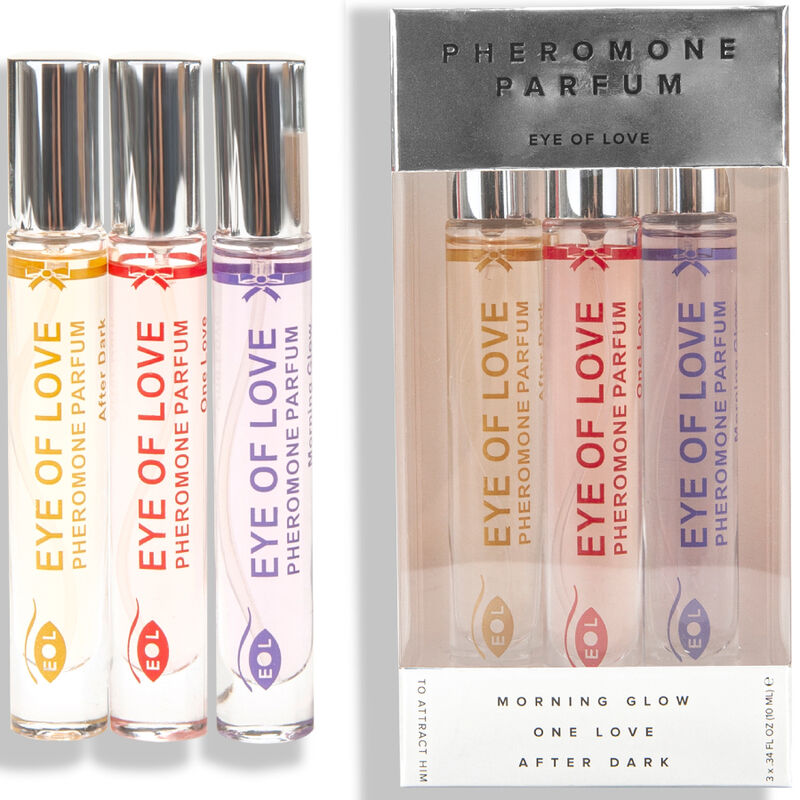 Eye Of Love Eol Phr Parfum 10 Ml Set 3 Morning Glow One Love After Dark