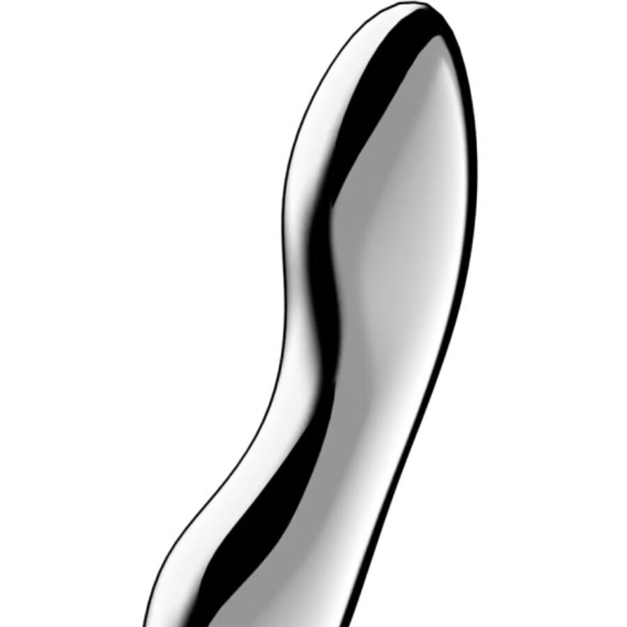 Satisfyer Dildo Cosmic Crest 2 Stainless Steel Double Ended Dildo - 3