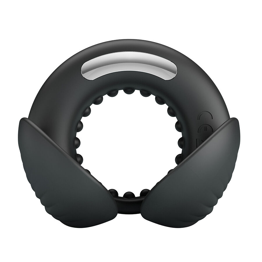 For Him Pretty Love Quentin Penis Ring With Testicular Stimulator