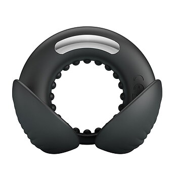 For Him Pretty Love Quentin Penis Ring With Testicular Stimulator