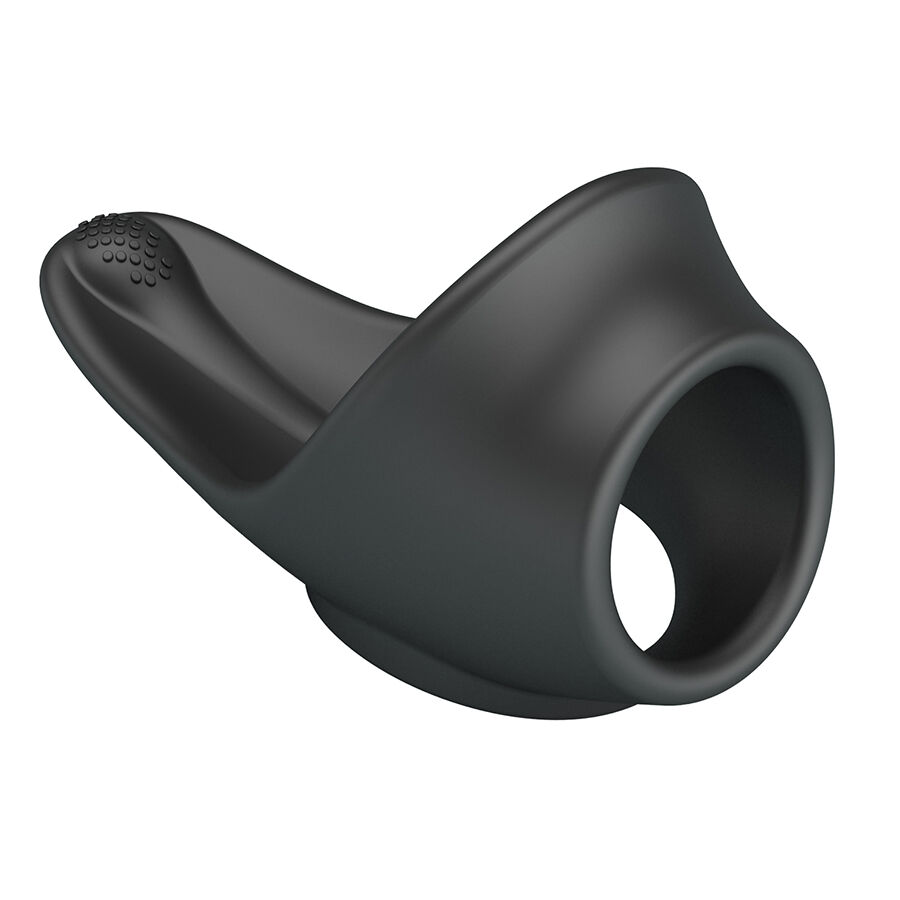 Crazy Bull Zadok Ergonomic Ring With Perineal Stimulator - 5