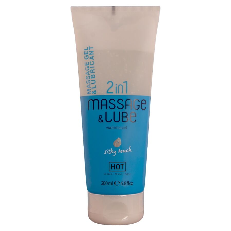 Hot Massage Glide Gel 2In1 Silky Touch 200 Ml
