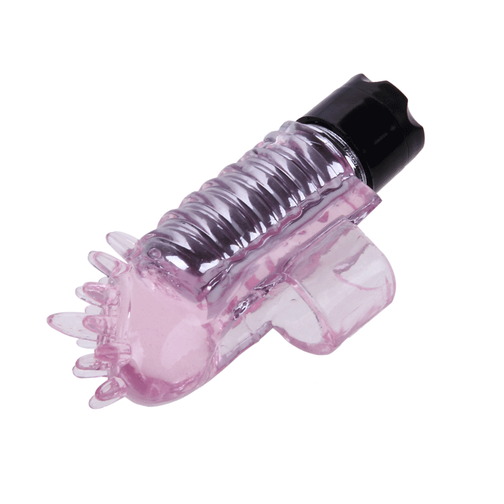 Baile Stimulating Mini Silikon Finger Vibrator - 4