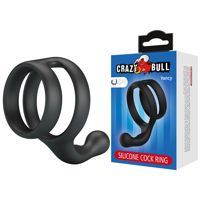 Crazy Bull Yancy Double Cock And Ball Ring - 2
