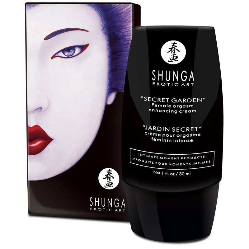 Shunga Aphrodisiacs Intense Female Orgasm Cream Secret Garden