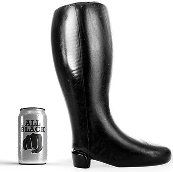 All Black Giant Soft Fisting Boot 31 cm