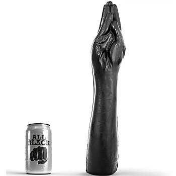 All Black Giant Fisting 40 cm
