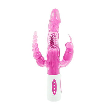 Baile Rotations Pretty Bunny Triple Vibrator Rotator