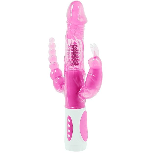 Baile Rotations Pretty Bunny Triple Vibrator Rotator - 2