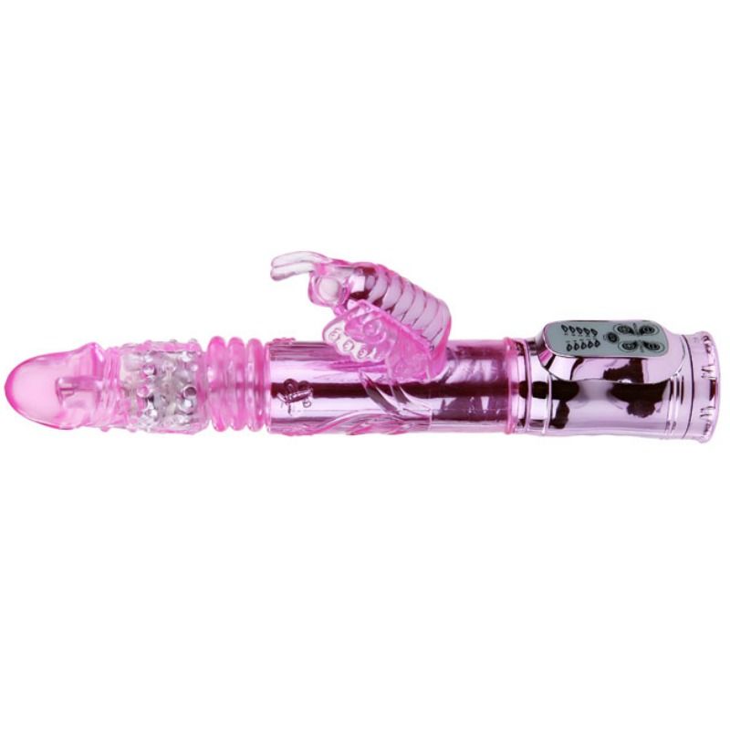 Baile Rotations Uppladdningsbar Vibrator With And Throbbing Butterf Stimulator - 5