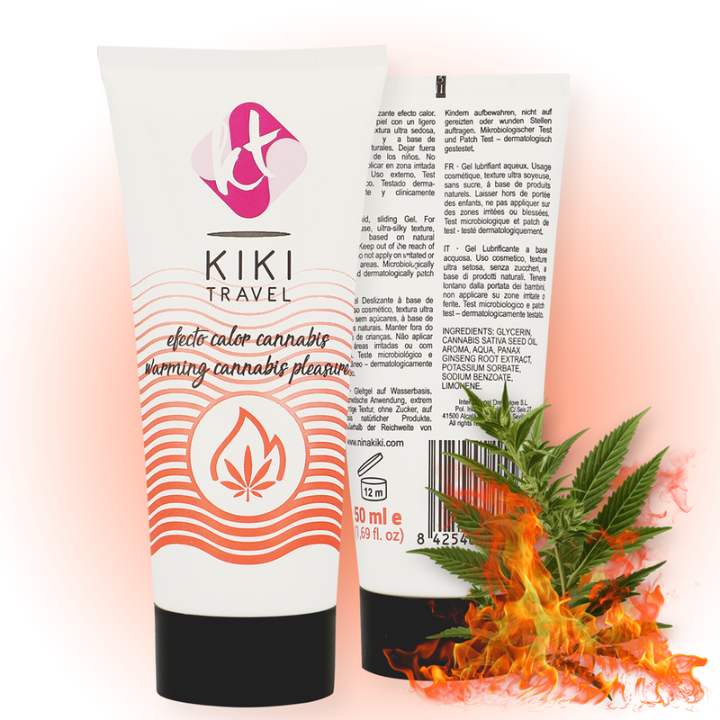 Kikí Travel Cannabis Hot Effect Lubricant 50 Ml - 2