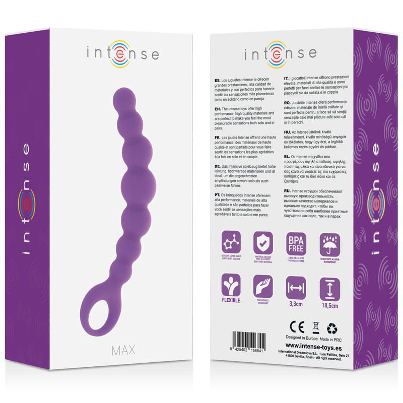 Intense Anal Toys Anal-pärlor Max - 5