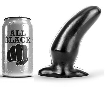 All Black Anal Plug 13 cm