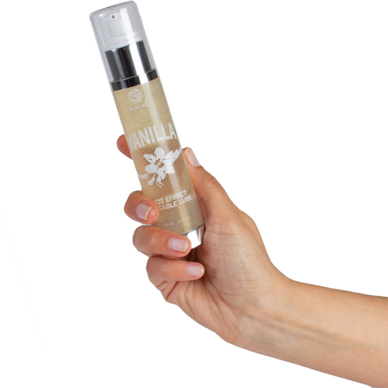 Secretplay Cosmetic Glidmedel 2 1 Heat Effect Vanilla 50 Ml - 3
