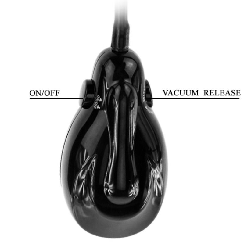 Baile Stimulating Bigger Joy Inflatable Dildo With Vibration 16 cm - 2