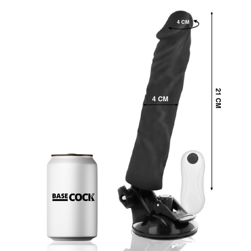 Basecock Realistic Vibrator Remote Control O - 7